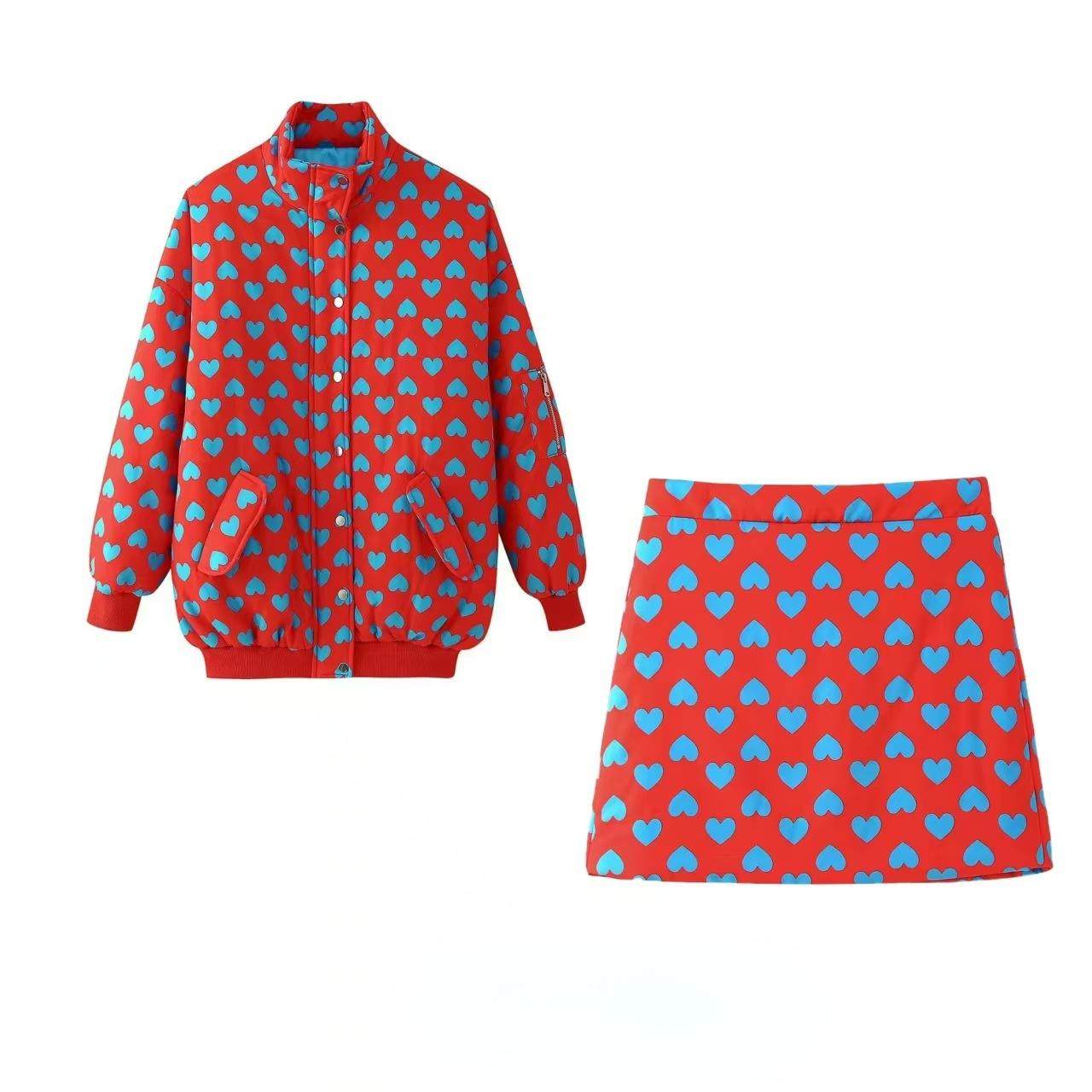 2-Piece French Fashion Suit | Women’s Jacket & Half Skirt | same ANTHEM. - Top + skirt / S