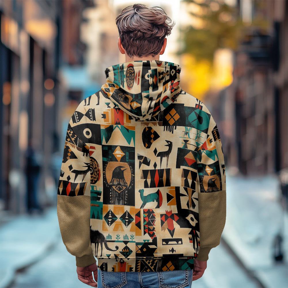 3D Plaid Winter Jacket for Soulmates – Men’s Streetwear Coat | same ANTHEM