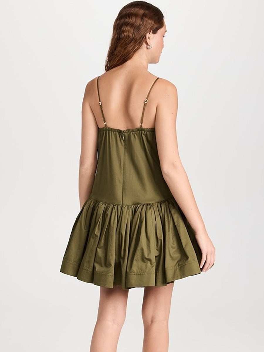 Casual Loose A-Line Ruffled Dress | same ANTHEM.