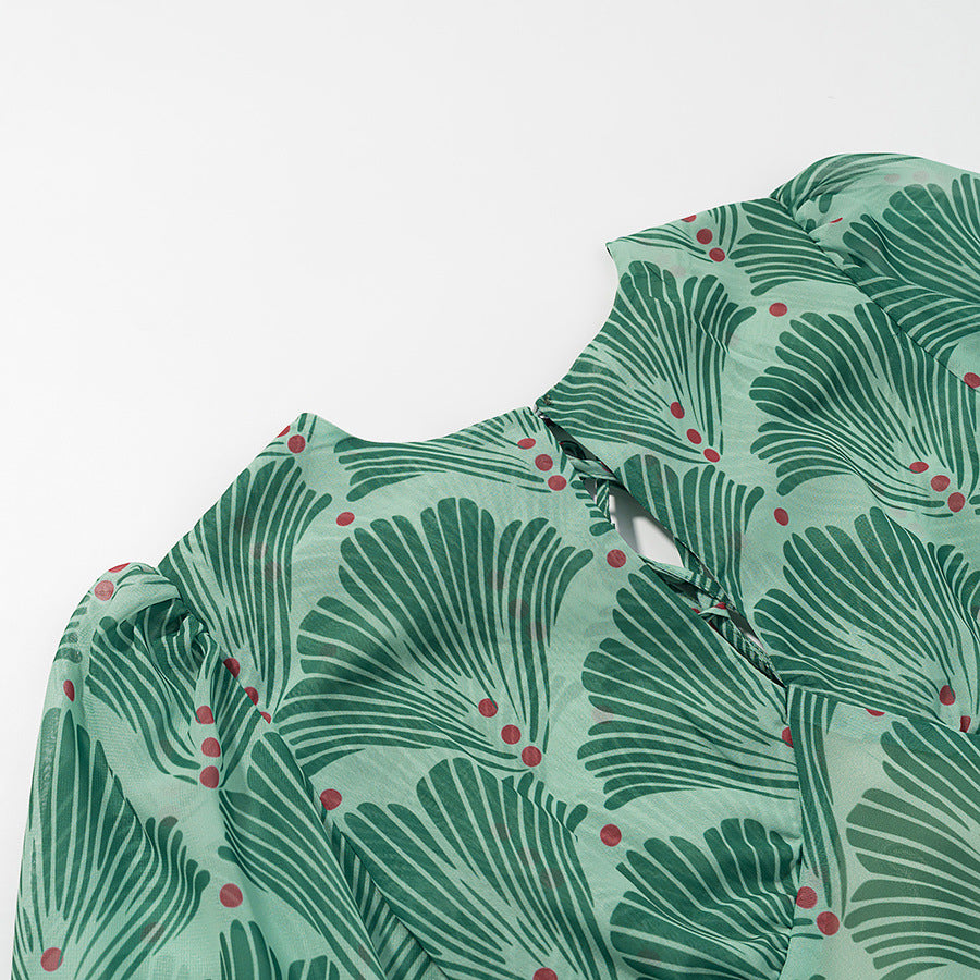 Back Strap Printed Long Dress – Soulmate Streetwear | same ANTHEM