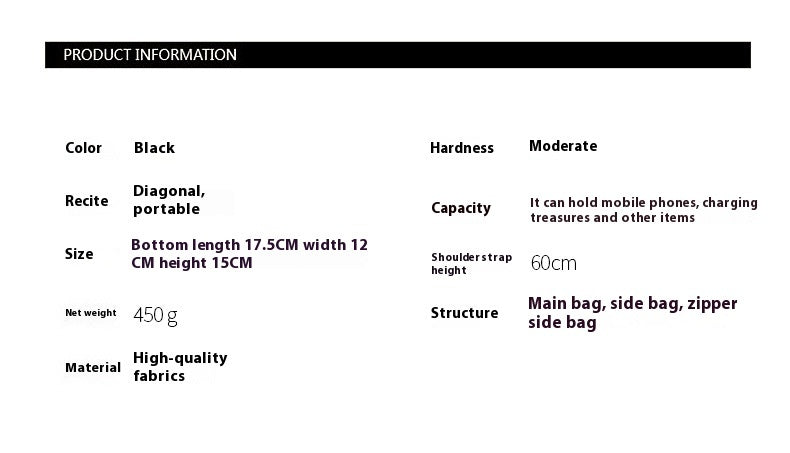 Black Handbag with Gold Chain Handle | same ANTHEM. Soulmate Streetwear & Fashion - Black - Bag