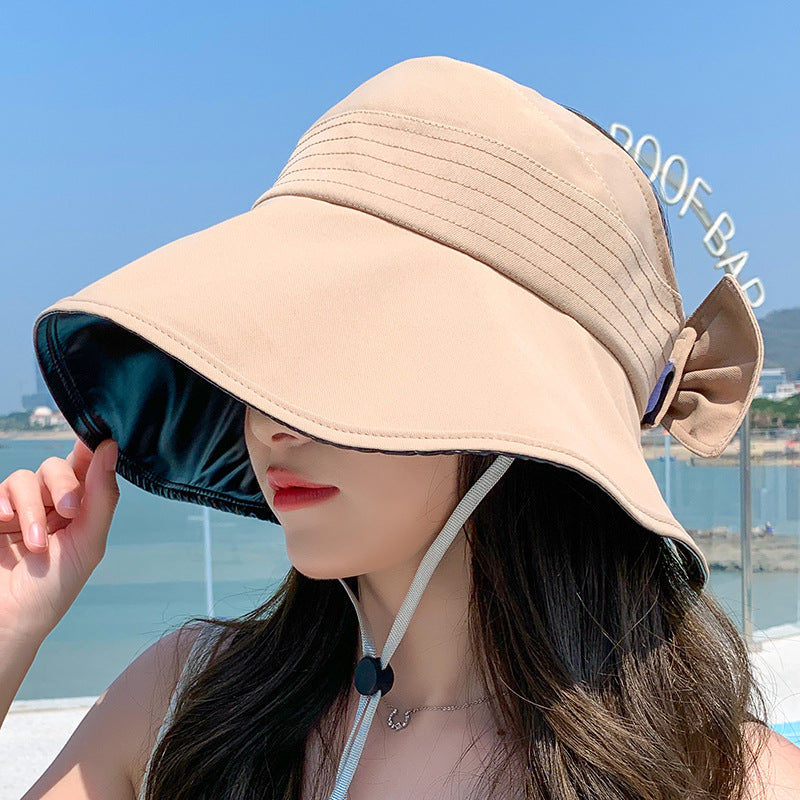 Black UV Bow Fisherman Hat – Poetic Soulmate Streetwear | same ANTHEM.