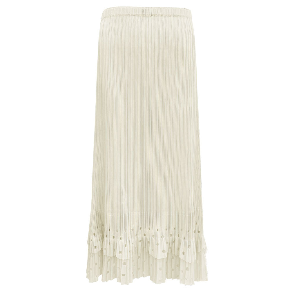 Boho Hollow Cardigan & Skirt Set – same ANTHEM - Apricot / One size