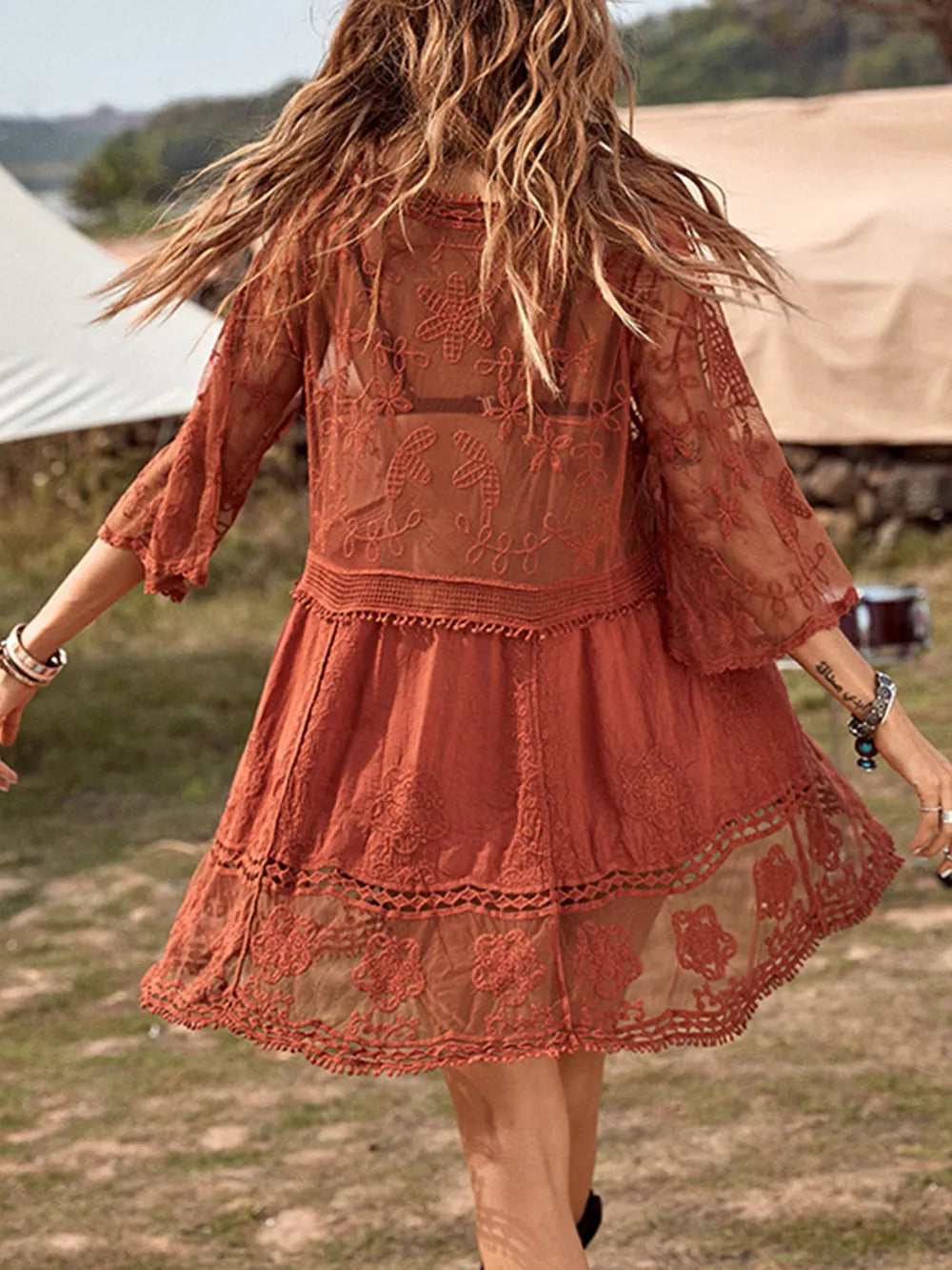 Boho Lace Beach Dress – same ANTHEM