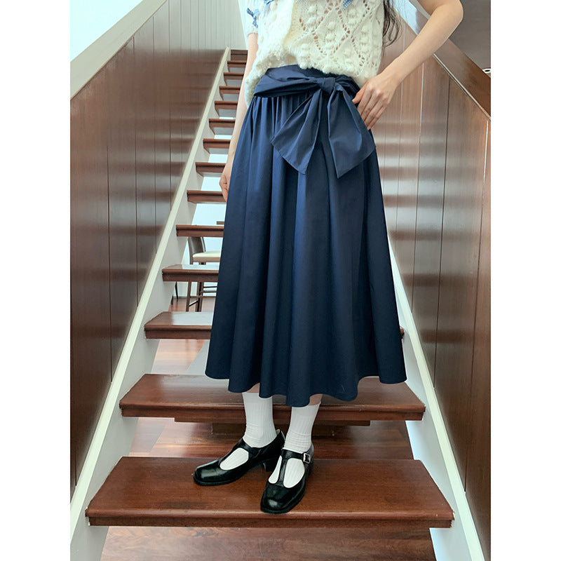 Bow Shaped Umbrella A-Line Skirt | Japanese Style Casual Chic | same ANTHEM