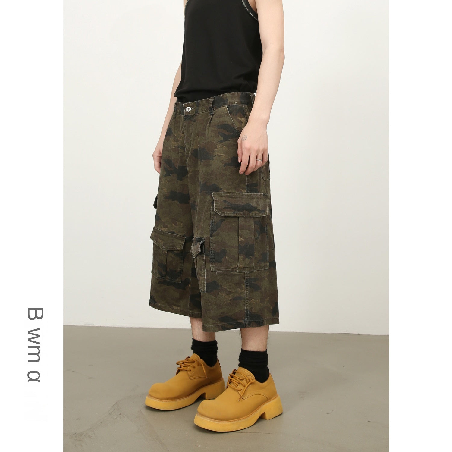 Camo Wide-Leg Utility Pants – Soulmate Streetwear | same ANTHEM.