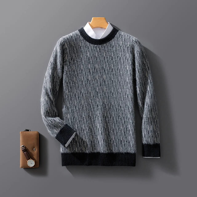 Cashmere Sweater Men – Chic Everyday Streetwear | same ANTHEM - black / S