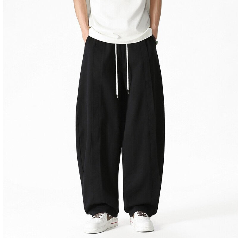 Casual Harem Wind Cargo Pants – Loose Streetwear | same ANTHEM - Black / M