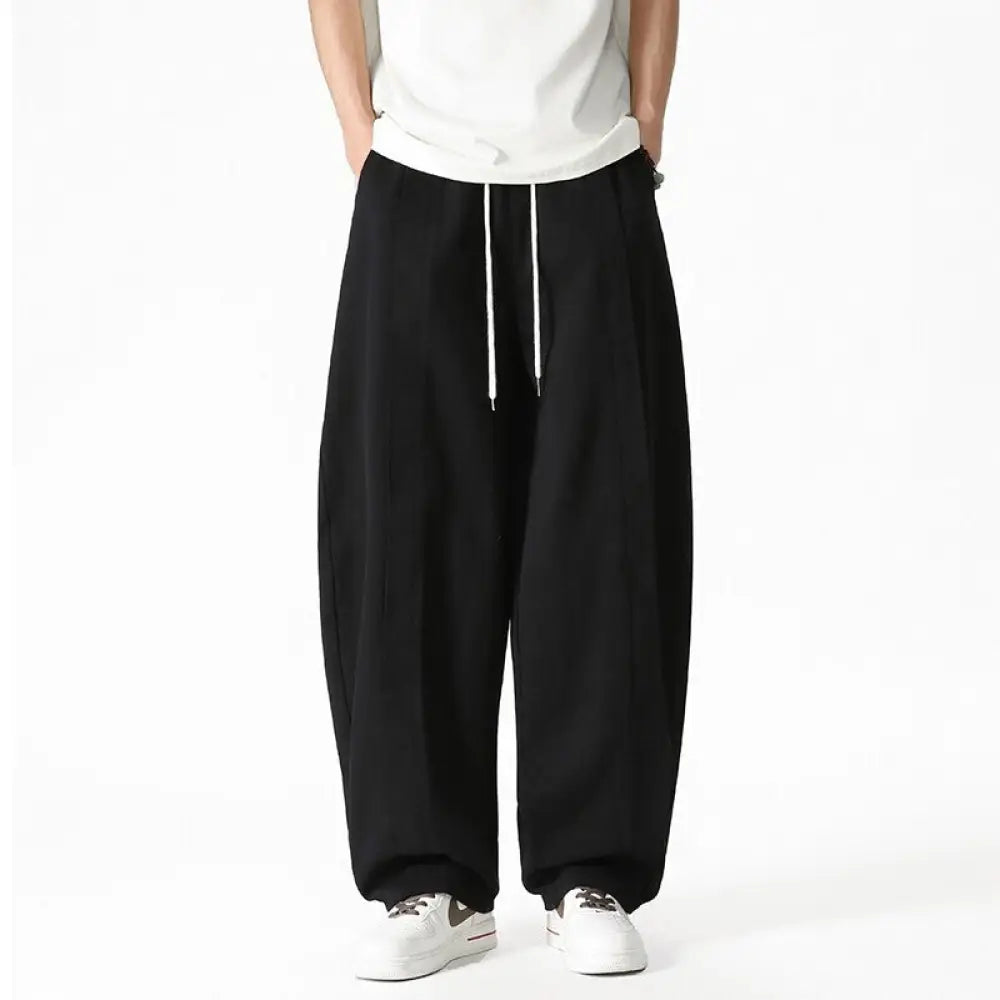 Casual Harem Wind Cargo Pants – Loose Streetwear | same ANTHEM - Black / M