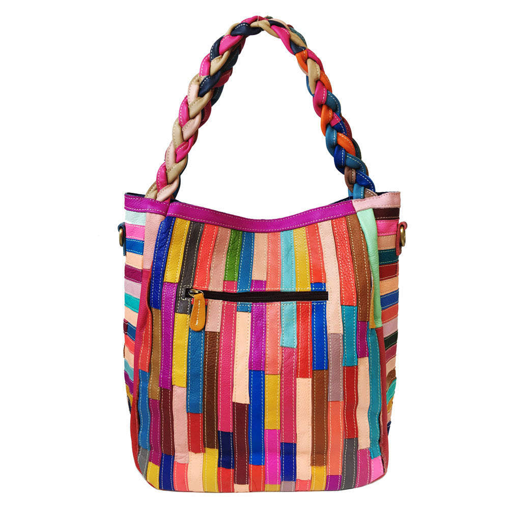 Casual Hippie Diamond Plaid Shoulder Bag | Free Spirit Vibes | same ANTHEM - Color - Bag