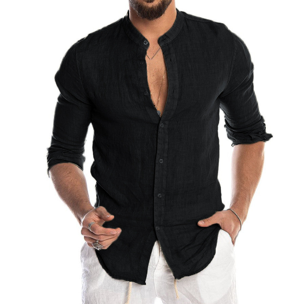 Casual Linen Shirt Men – Soulmate Streetwear | same ANTHEM