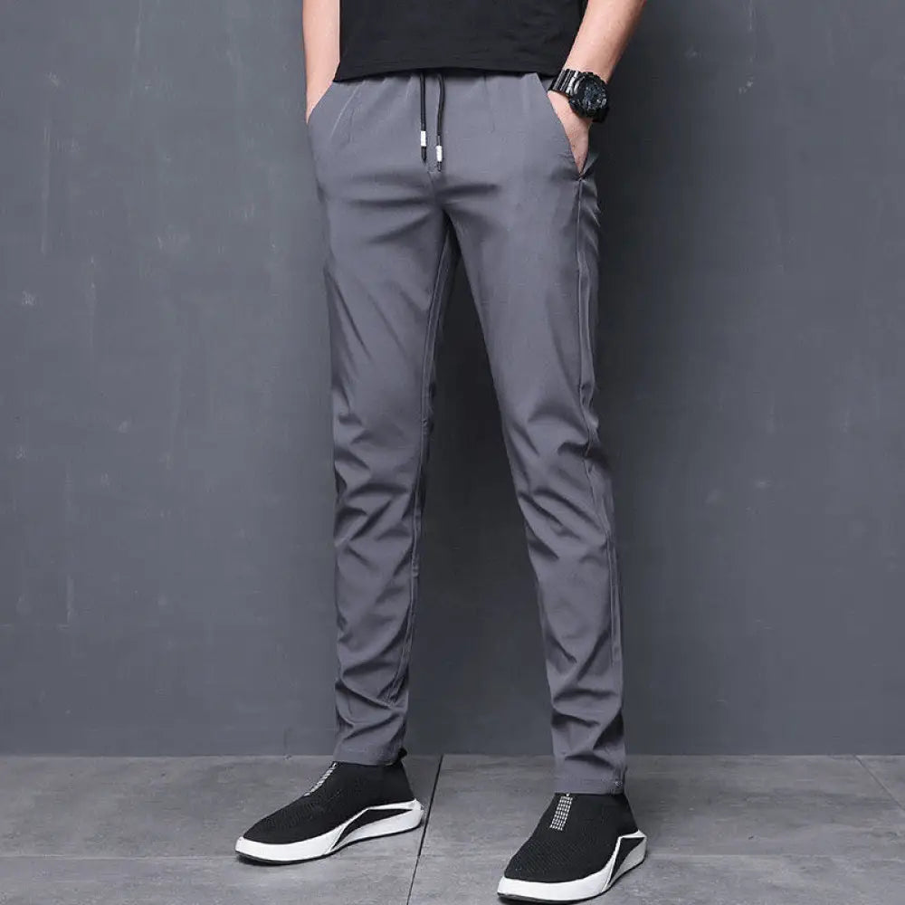 Casual Thin Pants for Men – Everyday Streetwear for Soulmates | same ANTHEM - Grey / 2XL - Pants