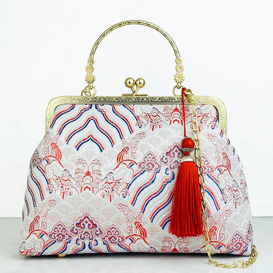 Cheongsam Embroidered Handbag – Poetic Streetwear | same ANTHEM