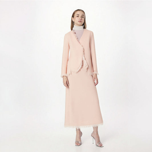 Chic Knitted Two-Piece Skirt Set – same ANTHEM