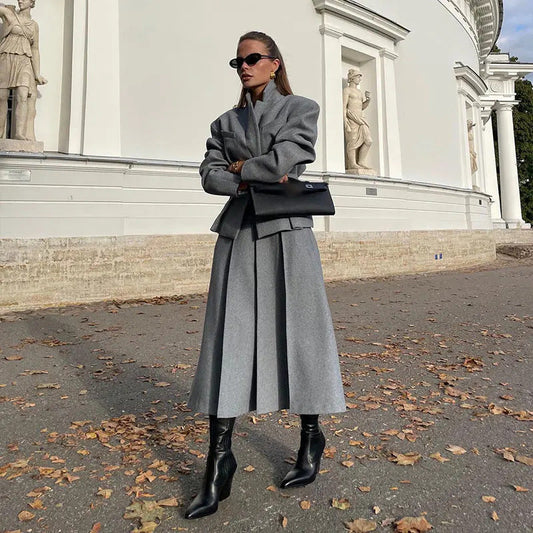 Chic Suit & Skirt Set – same ANTHEM