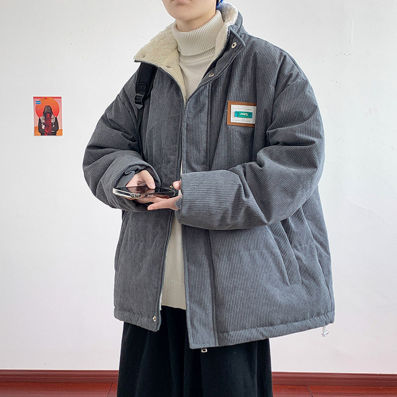 Classic Corduroy Cotton Coat Men | same ANTHEM. Men’s Coats