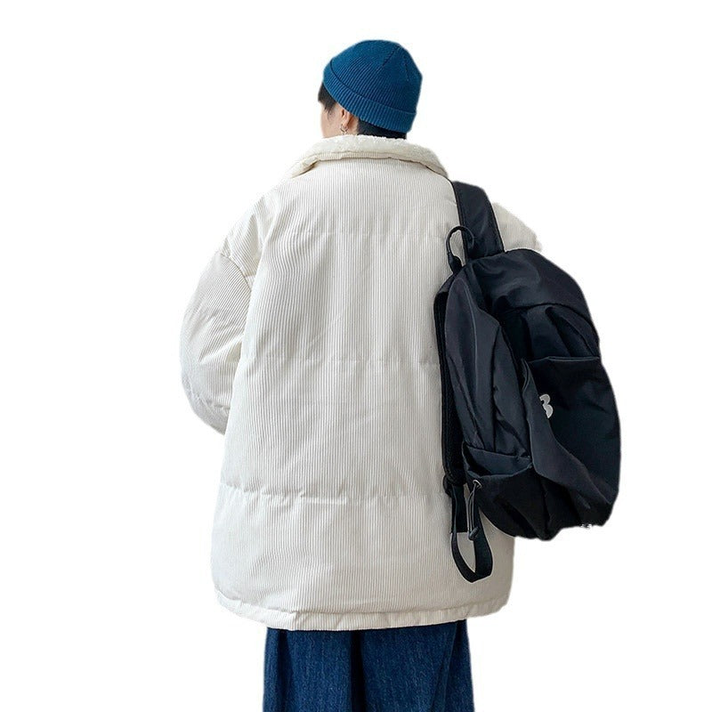 Classic Corduroy Cotton Coat Men | same ANTHEM. Men’s Coats