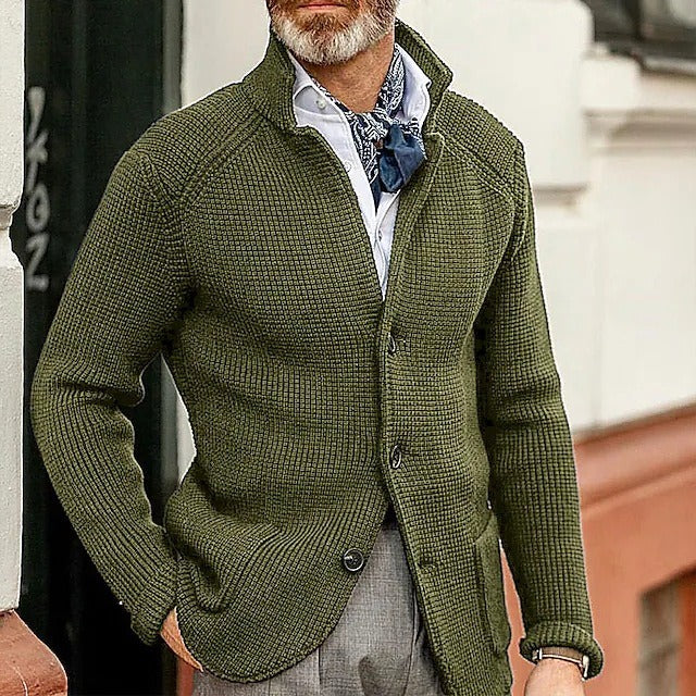 Classic Men’s Sweater Cardigan | Business Casual | same ANTHEM.