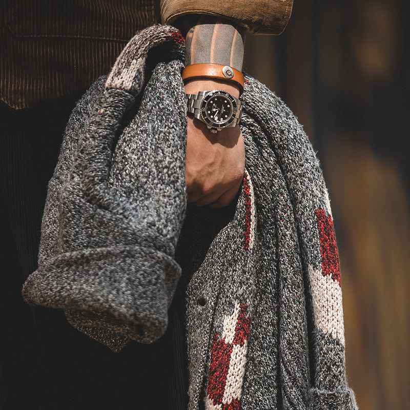 Classic Thick Sweater Jacket Men | same ANTHEM. Men’s Coats