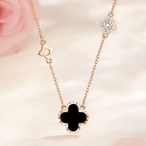Clover Necklace Sterling Silver – Soulmate Streetwear Jewelry | same ANTHEM.
