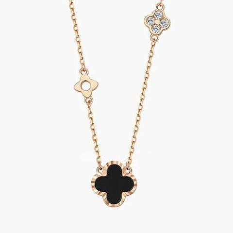 Clover Necklace Sterling Silver – Soulmate Streetwear Jewelry | same ANTHEM.