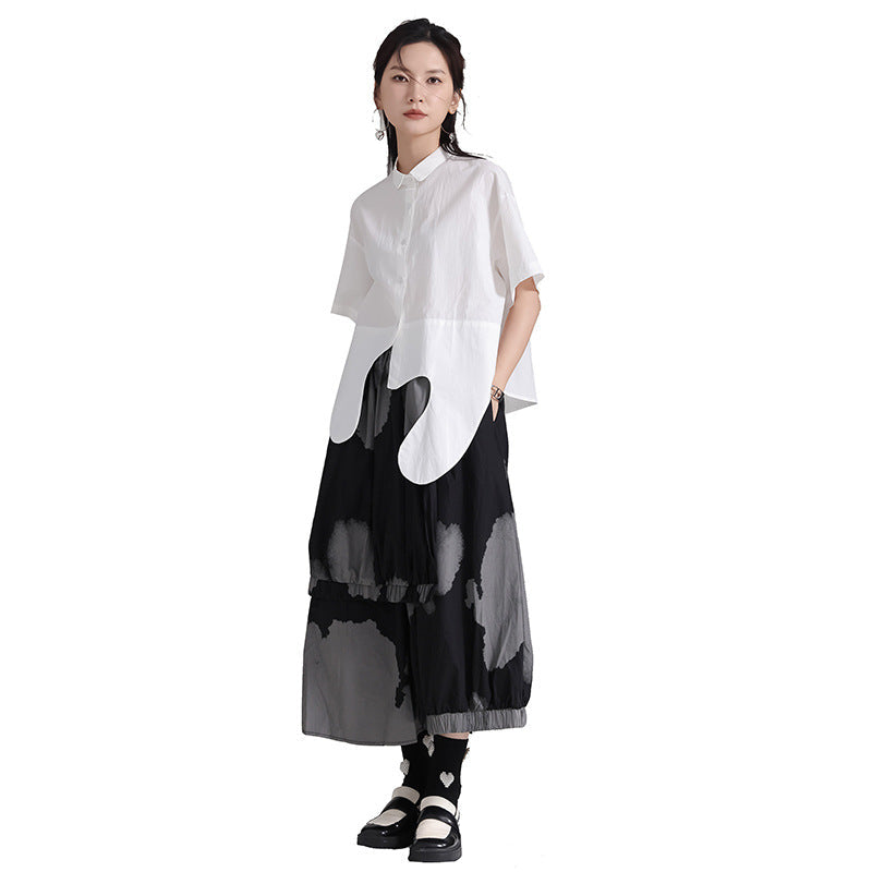 Cotton Irregular Oversized Blouse – Soulmate Streetwear | same ANTHEM