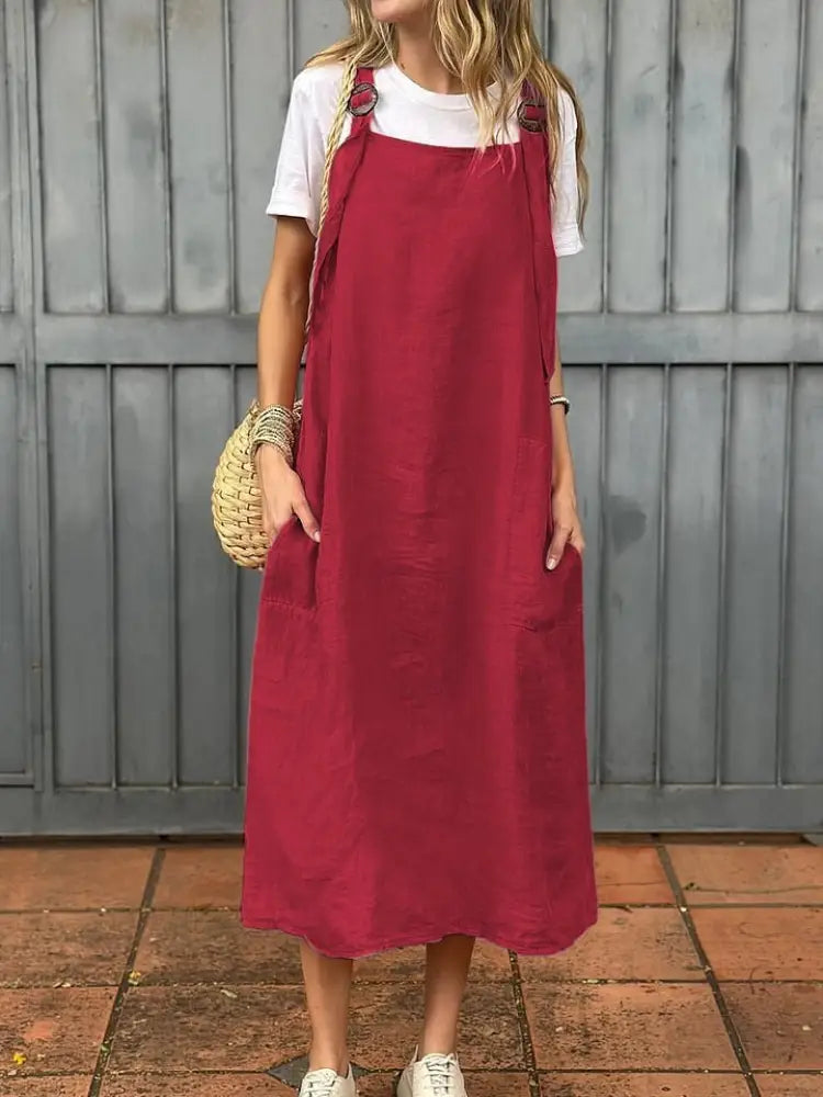 Cotton Linen Summer Dress for Women | same ANTHEM. Soulmate Streetwear