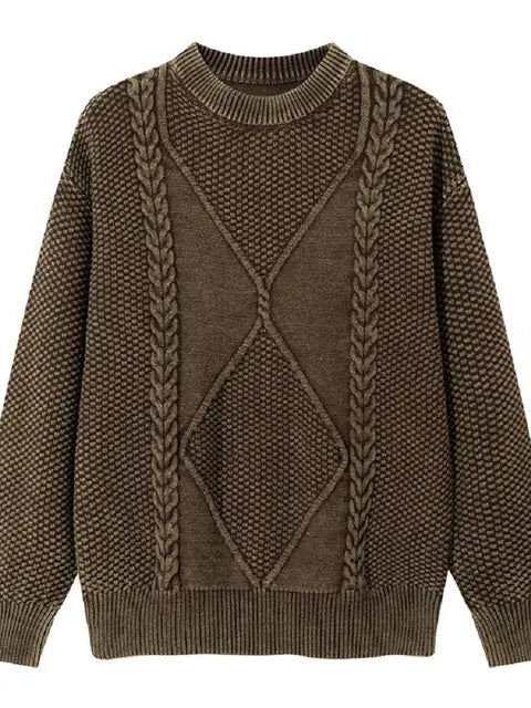 Couples Turtleneck Soulmate Sweater – same ANTHEM. - Brown / M