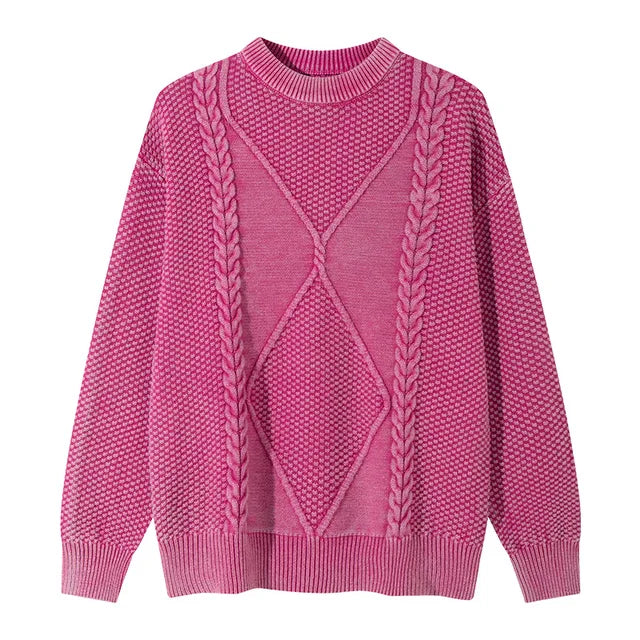 Couples Turtleneck Soulmate Sweater – same ANTHEM. - Pink / M