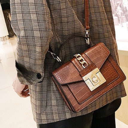 Croc PU Leather Envelope Crossbody | Soulmate Streetwear – same ANTHEM.
