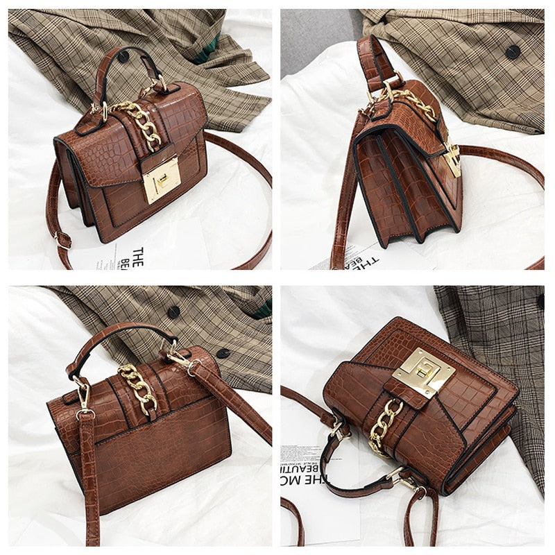 Croc PU Leather Envelope Crossbody | Soulmate Streetwear – same ANTHEM.