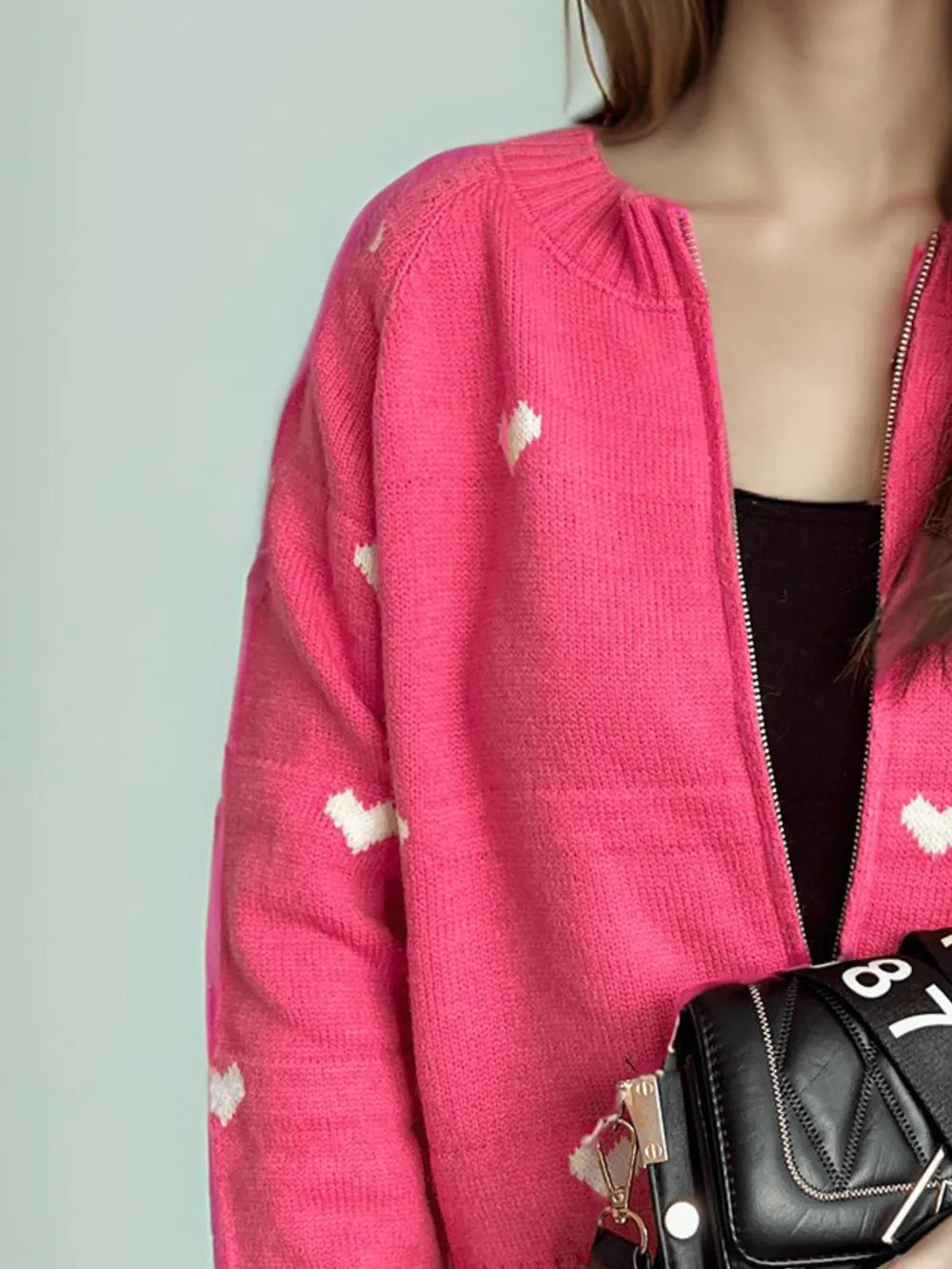 Cute College Style Zipper Cardigan – Dreamy Soulmate Streetwear | same ANTHEM