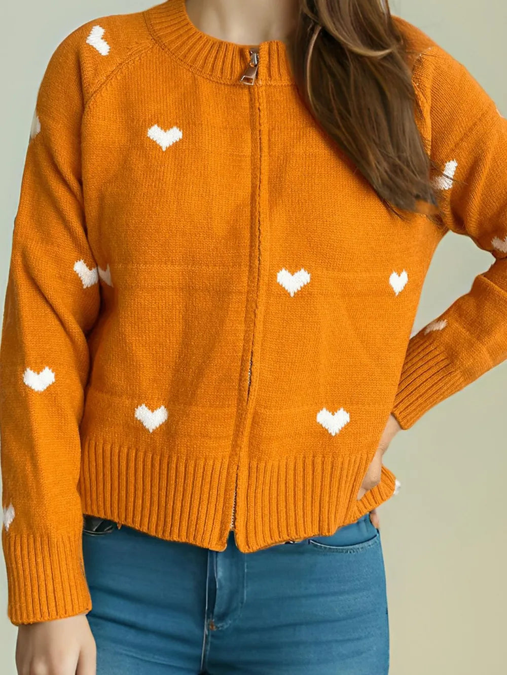 Cute College Style Zipper Cardigan – Dreamy Soulmate Streetwear | same ANTHEM