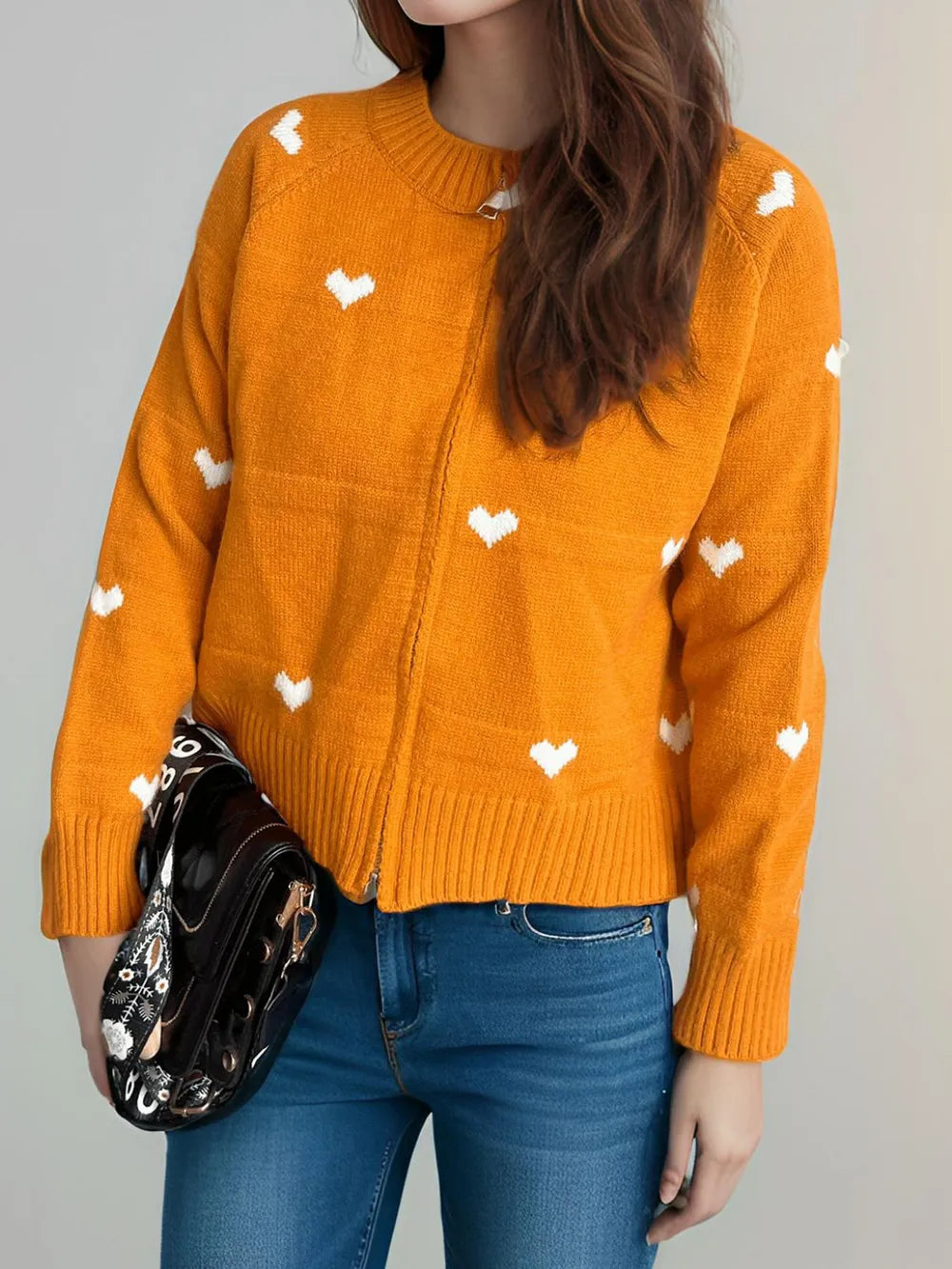 Cute College Style Zipper Cardigan – Dreamy Soulmate Streetwear | same ANTHEM