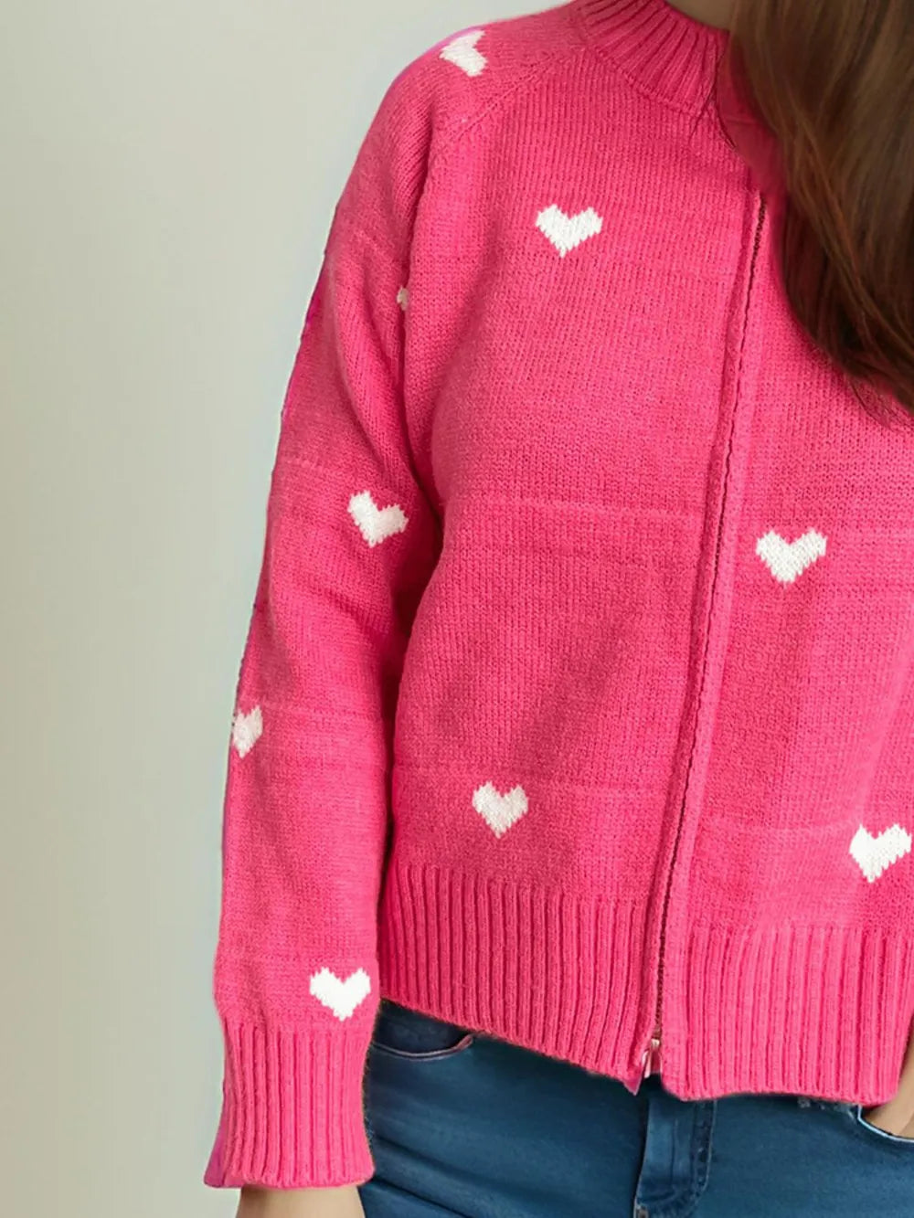 Cute College Style Zipper Cardigan – Dreamy Soulmate Streetwear | same ANTHEM