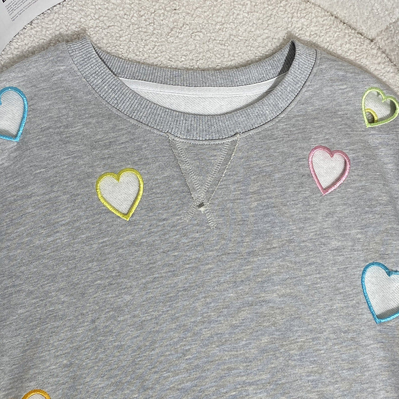 Cute Streetwear Heart Sweater – same ANTHEM | Made for Soulmates & Lovers