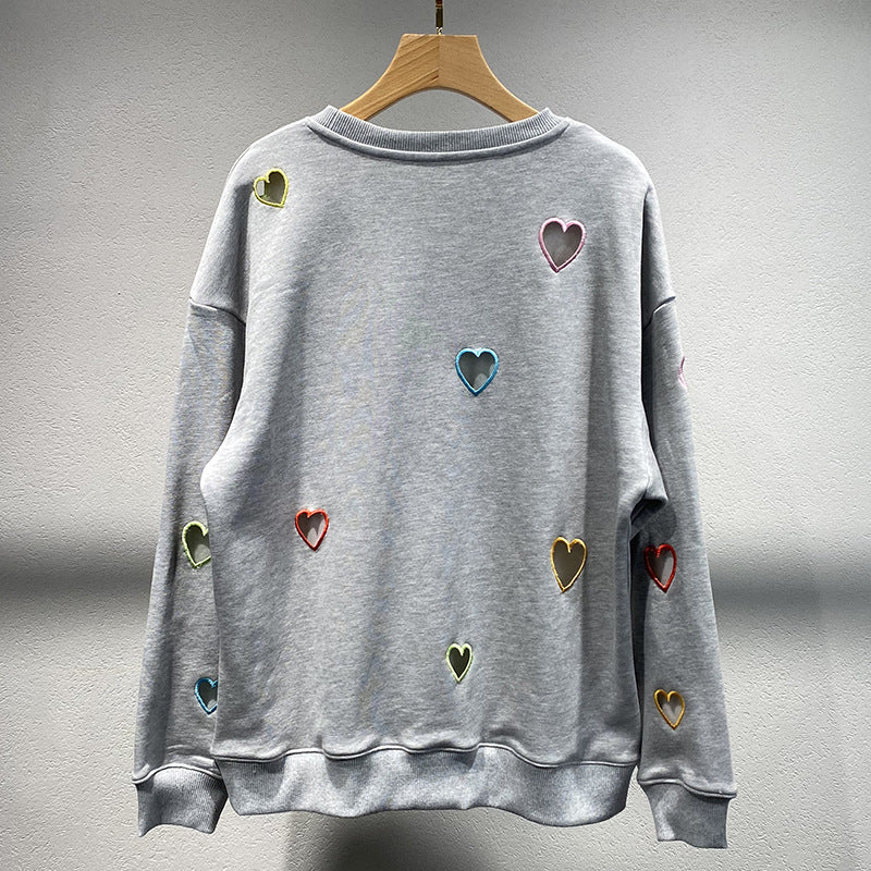 Cute Streetwear Heart Sweater – same ANTHEM | Made for Soulmates & Lovers