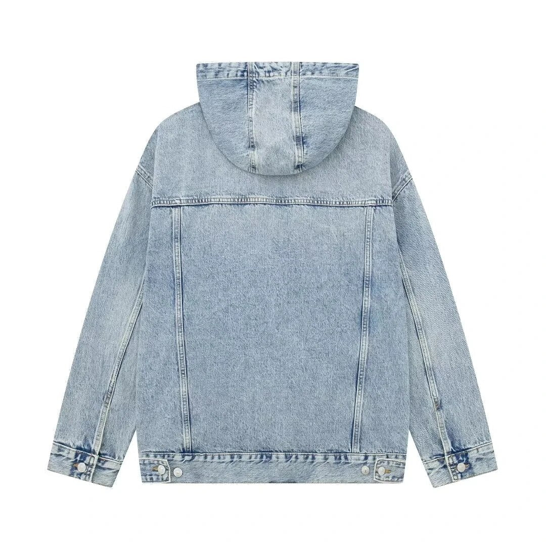 Denim Hoodie Pullover – Cute Chic Streetwear for Soulmates | same ANTHEM