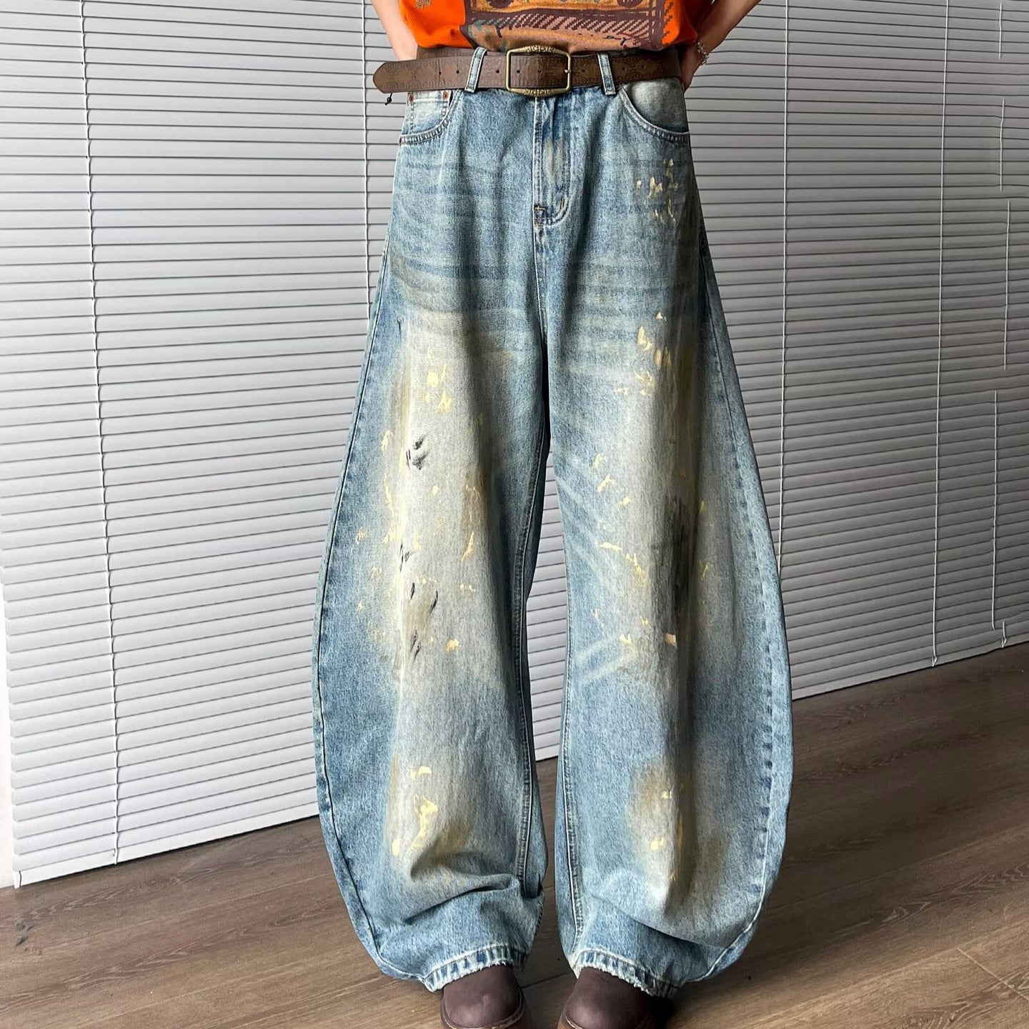Destroyed Ink-Dye Jeans – Vintage Streetwear for Soulmates | same ANTHEM