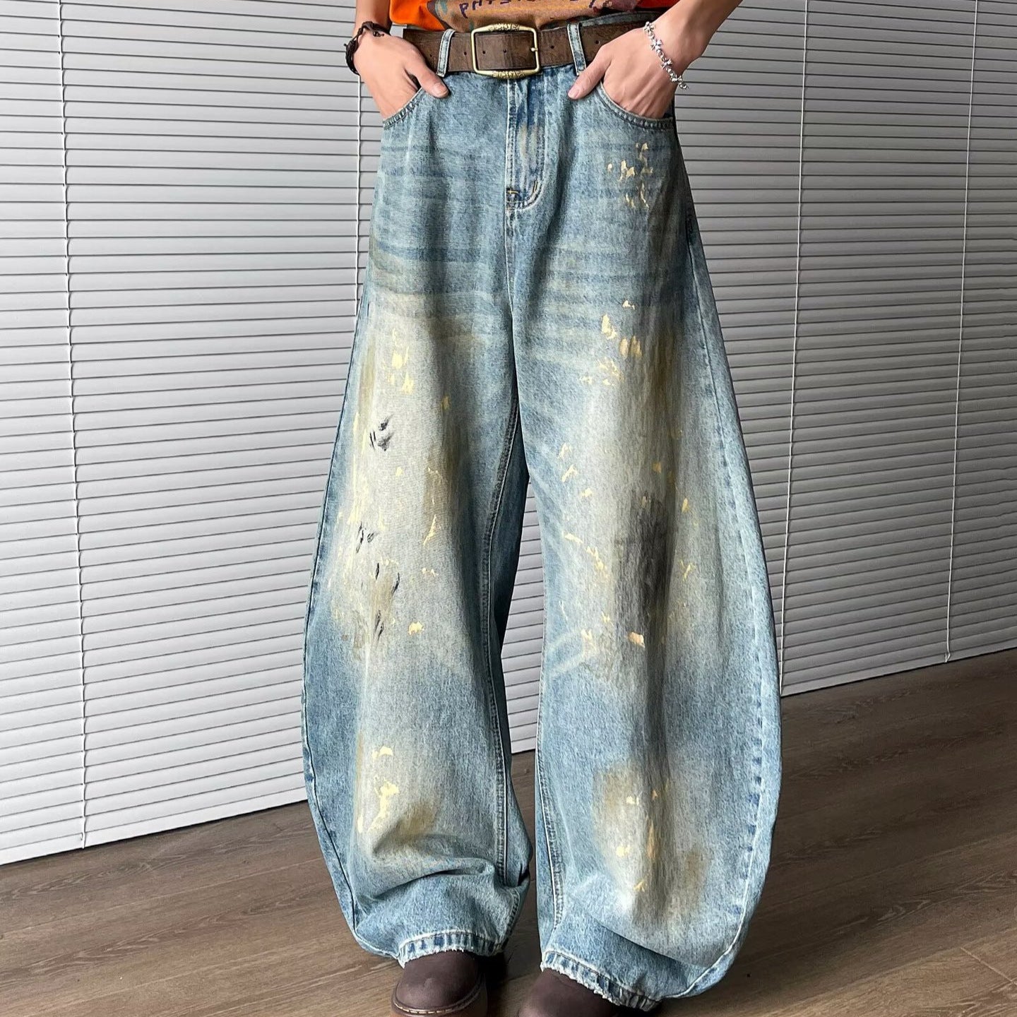 Destroyed Ink-Dye Jeans – Vintage Streetwear for Soulmates | same ANTHEM