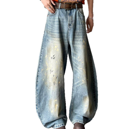 Destroyed Ink-Dye Jeans – Vintage Streetwear for Soulmates | same ANTHEM