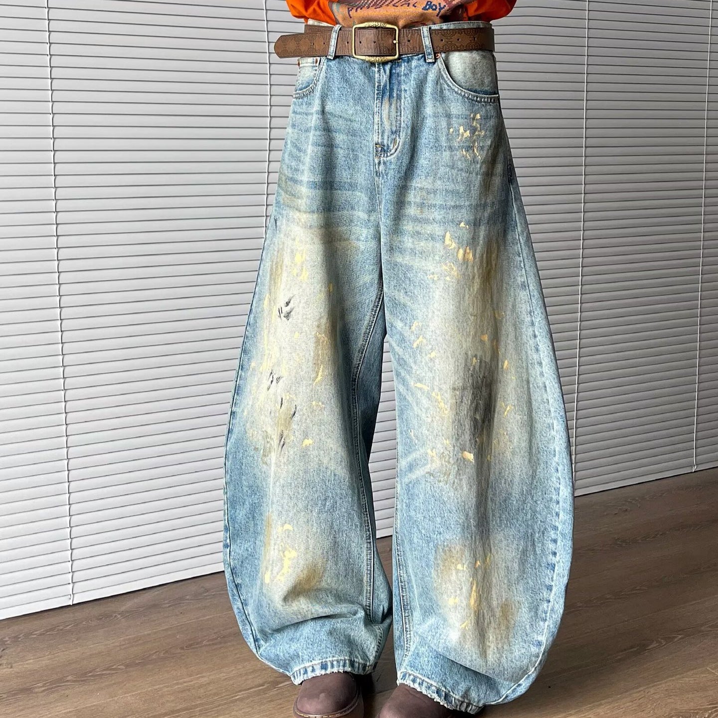 Destroyed Ink-Dye Jeans – Vintage Streetwear for Soulmates | same ANTHEM