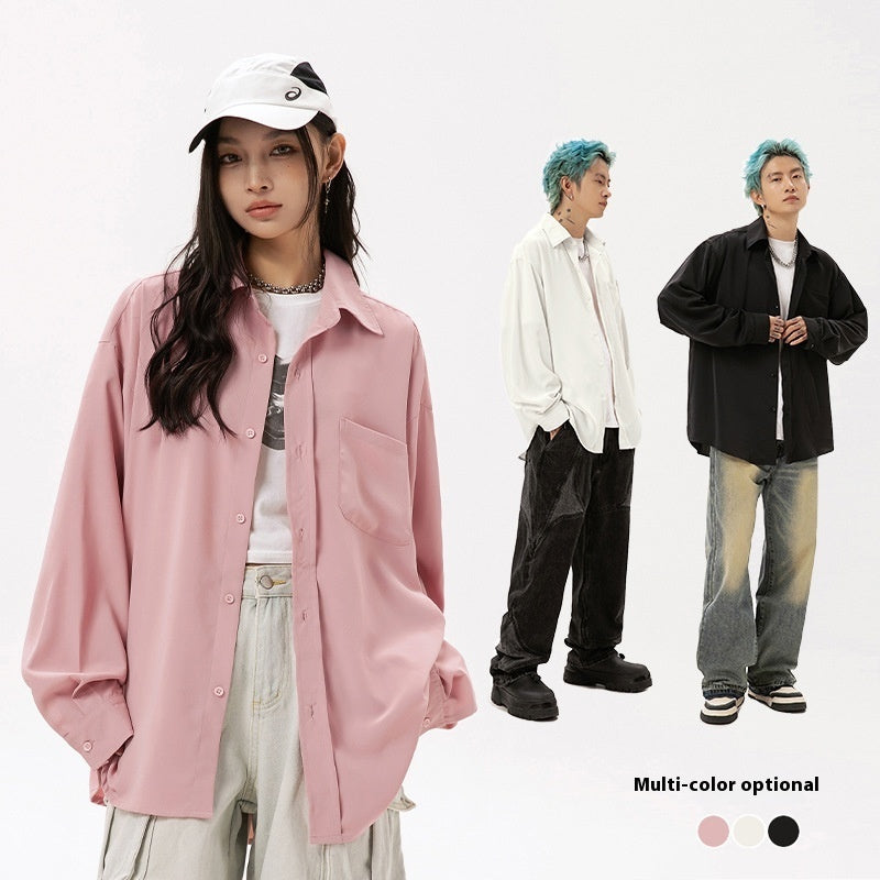 Draping Long-Sleeved Shirt – Japanese Style | same ANTHEM Men’s Shirts