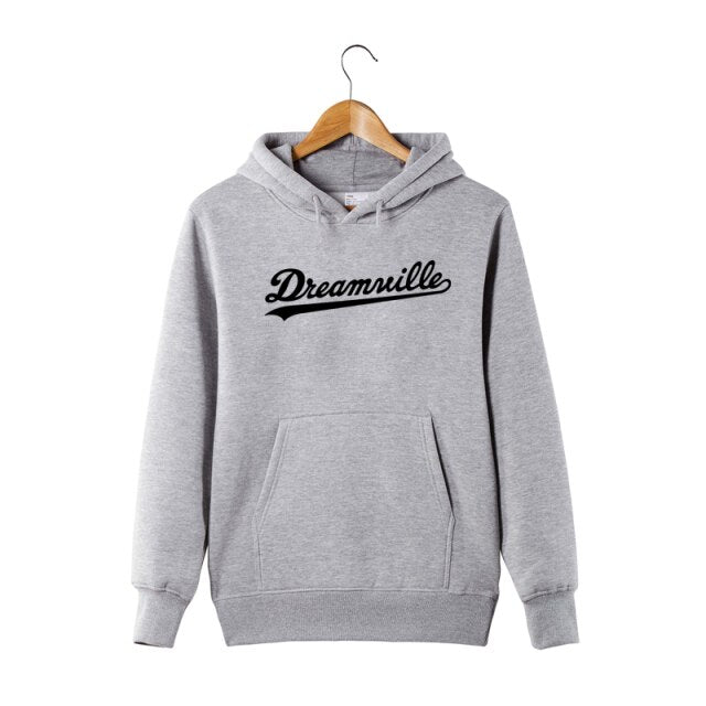 Dreamville Hoodie – Hip Hop Streetwear for Soulmates | same ANTHEM - Gris / XS