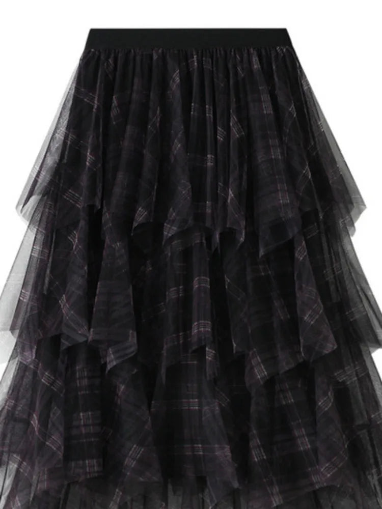 Dreamy A-Line Tulle Skirt for Women | same ANTHEM
