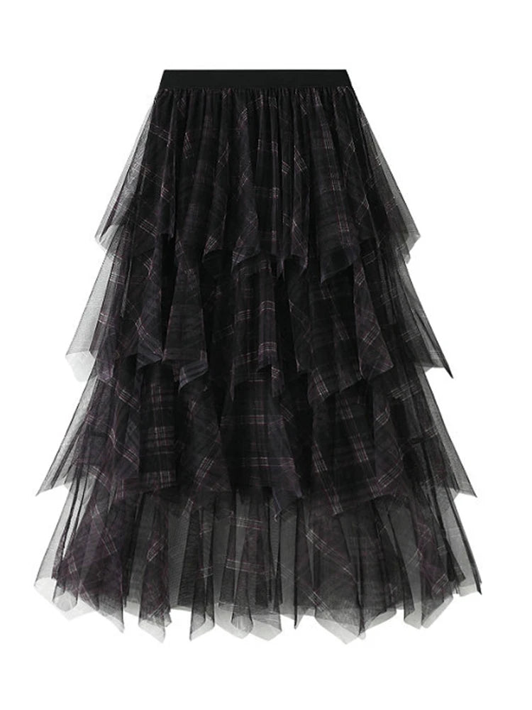 Dreamy A-Line Tulle Skirt for Women | same ANTHEM