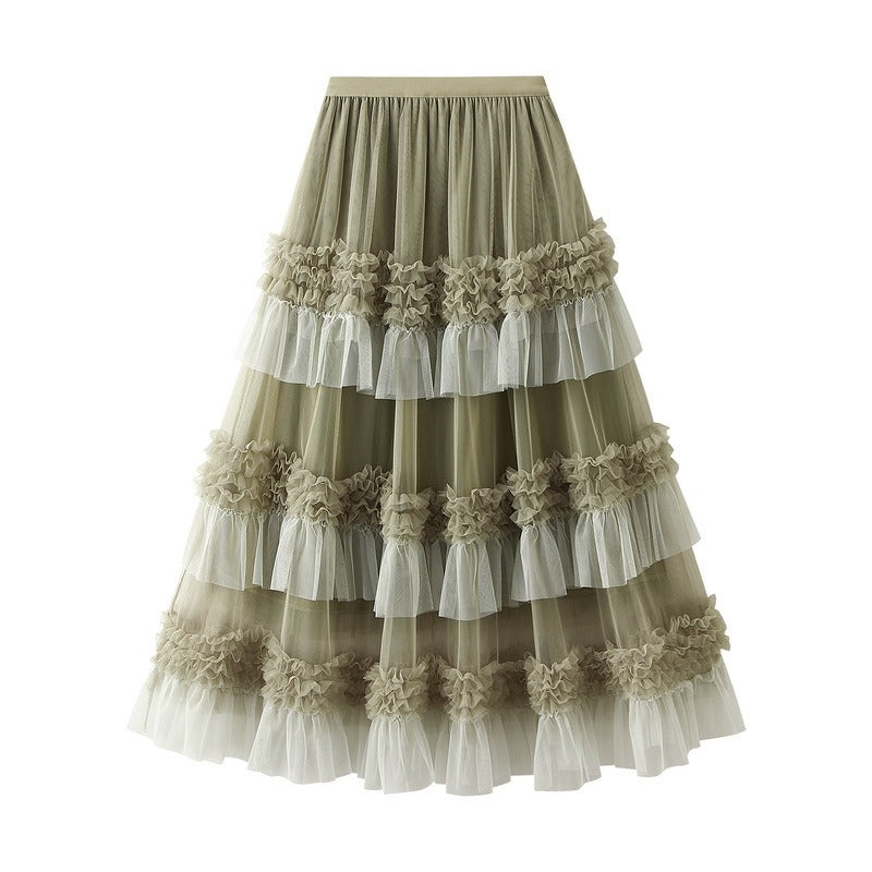 Dreamy Big Swing Gauze Skirt | same ANTHEM®
