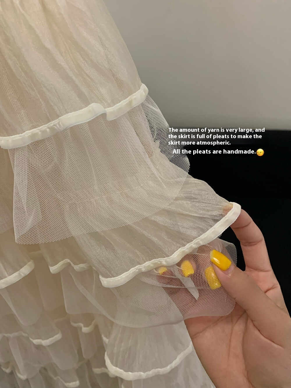 Dreamy Cake Soulmate Skirt – Lover’s Bag Hip Mesh Tulle Skirt for Friends & Fairy Moments - Skirt