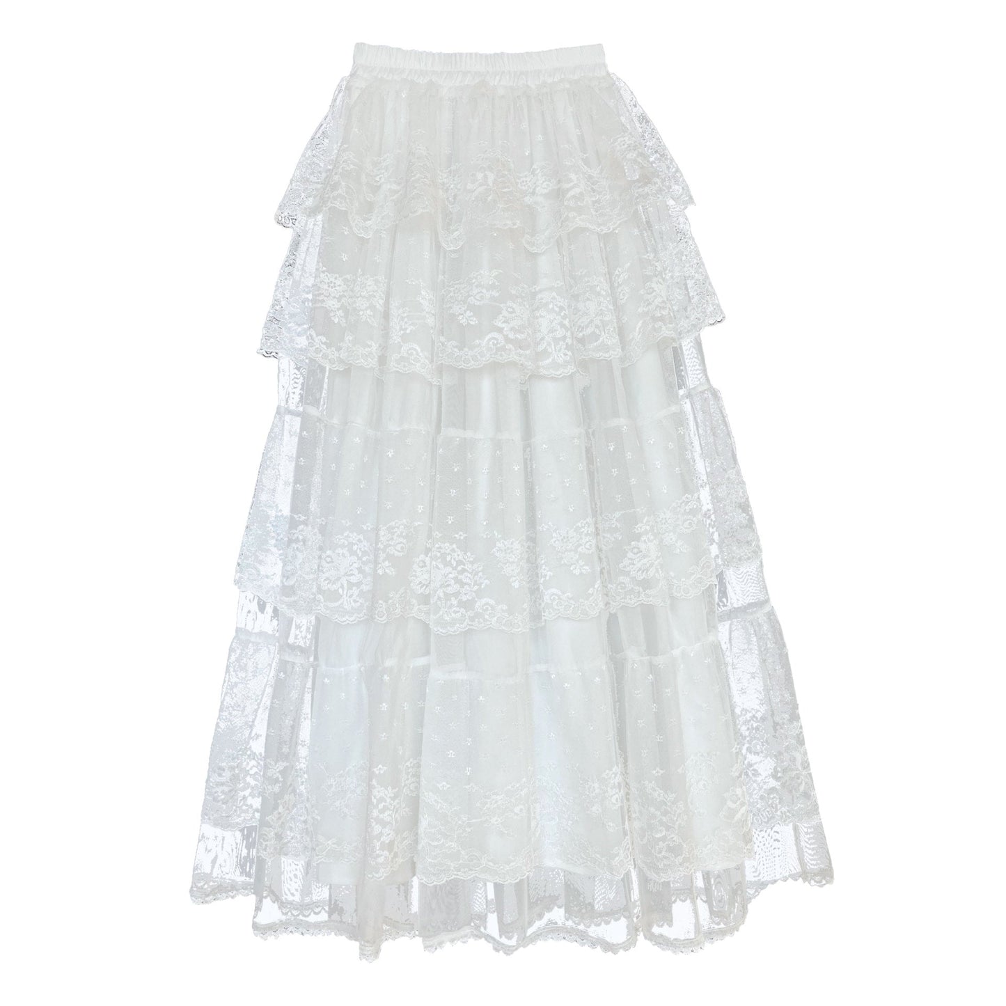 Dreamy Swing A-line Fairy Lace Skirt | Romantic Chic | same ANTHEM