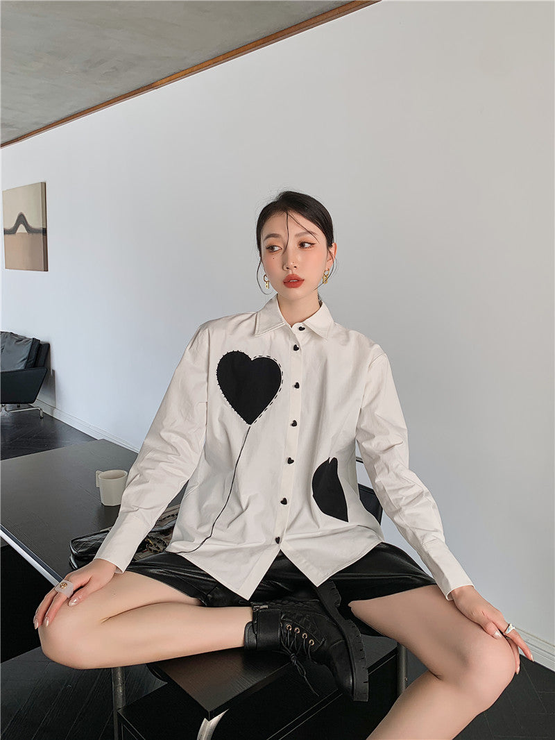 Dreamy Vintage Blouse – Romantic Soulmate Streetwear | same ANTHEM - white / S